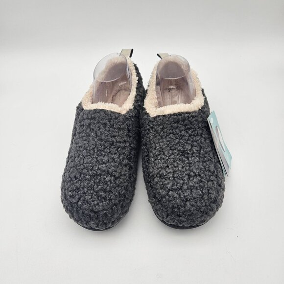 Rock Dove Nomad Memory Foam Gray Slippers Womens Sz Medium 8-9 NEW - Picture 1 of 7
